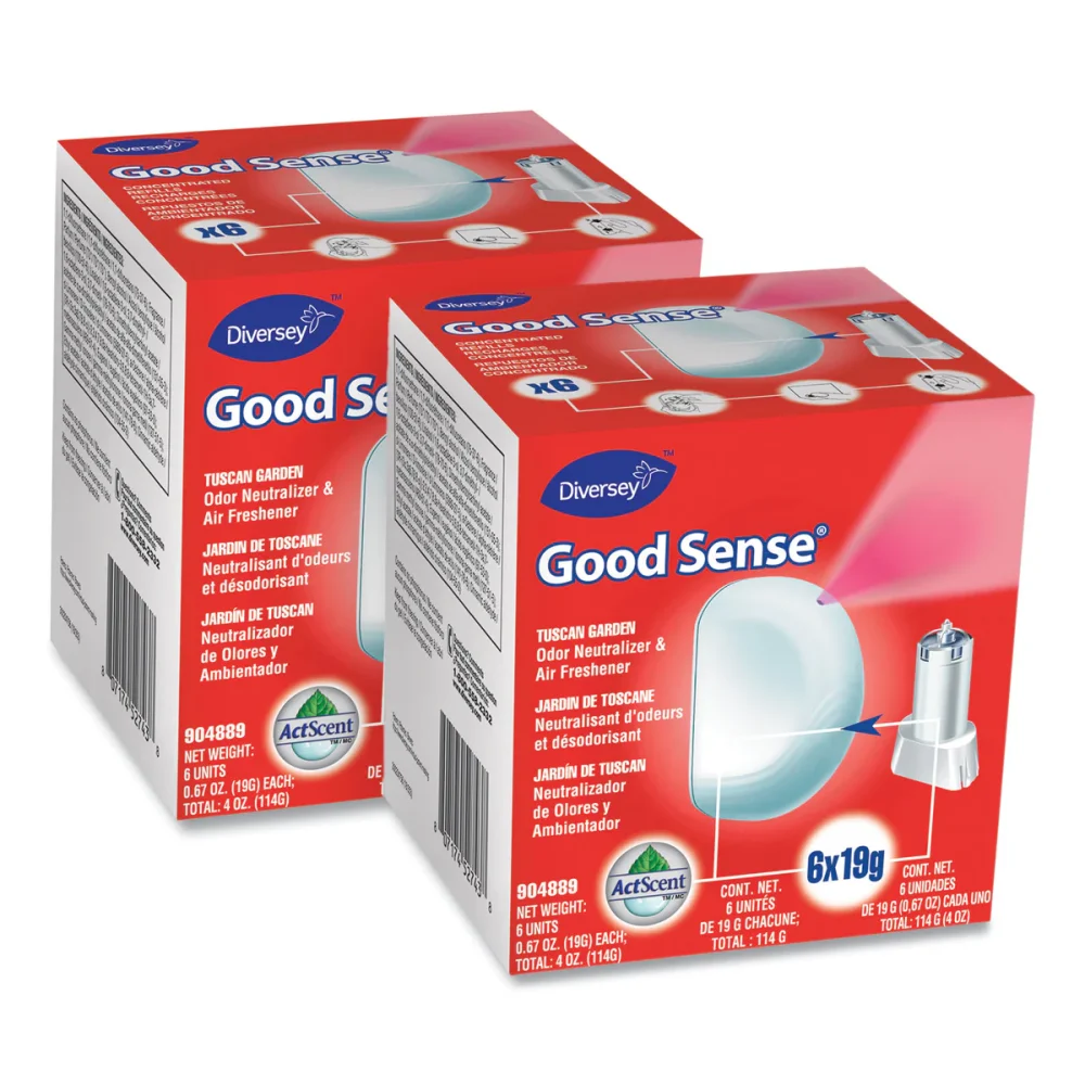 Diversey™ Good Sense Automatic Spray System, Tuscan Garden Scent, 0.67 Oz Cartridge, 12/carton - Image 2