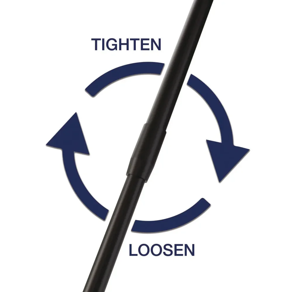 Suncast Commercial® 24 in Telescoping Rake, 24" width x 47.5" to 66" length - Image 3
